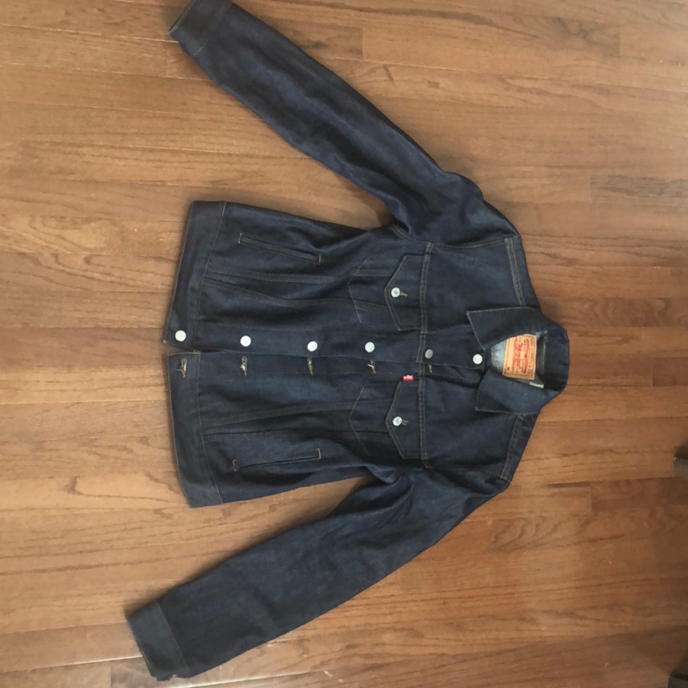 Raw Denim Levi’s Trucker Jacket